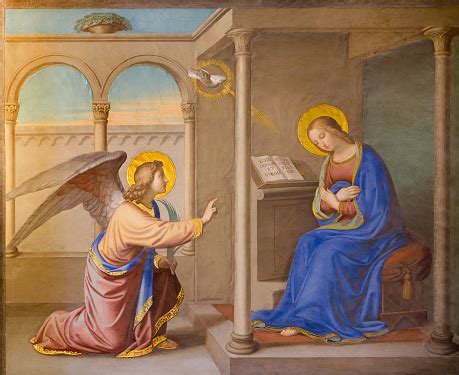 The Annunciation Fresco: An Exploration of Divine Intervention and Symbolic Depth!