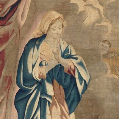 The Annunciation of the Virgin Mary: A Baroque Tapestry Woven with Divine Light and Heavenly Wonder!